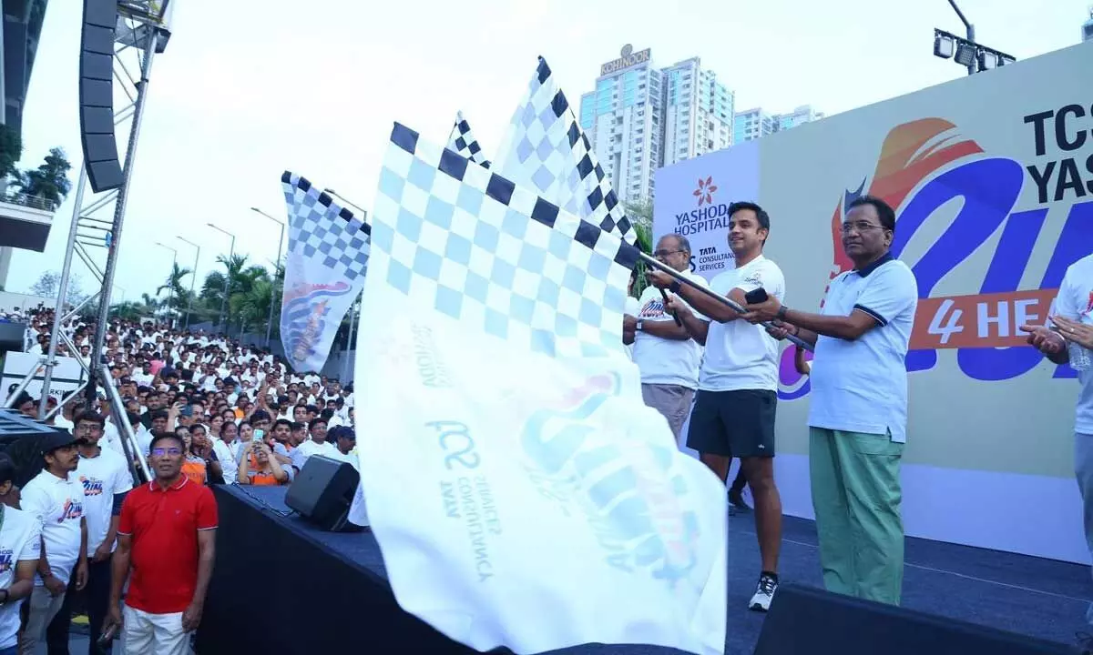 TCS and Yashoda Hospital organize Run4Health event for World Health Day