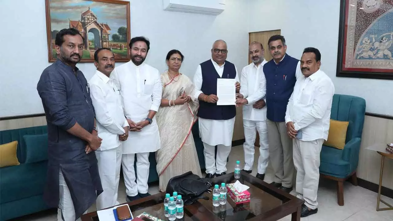 Telangana BJP MPs ask Centre to halt HCU land auction