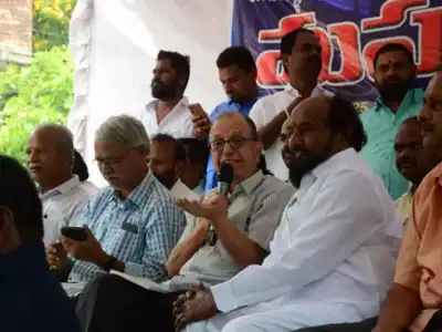 TUCAP-JAC stages Maha Dharna demanding regularisation of services