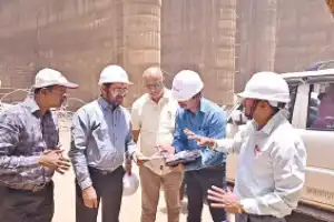 Water Board MD reviews progress of Sunkishala project