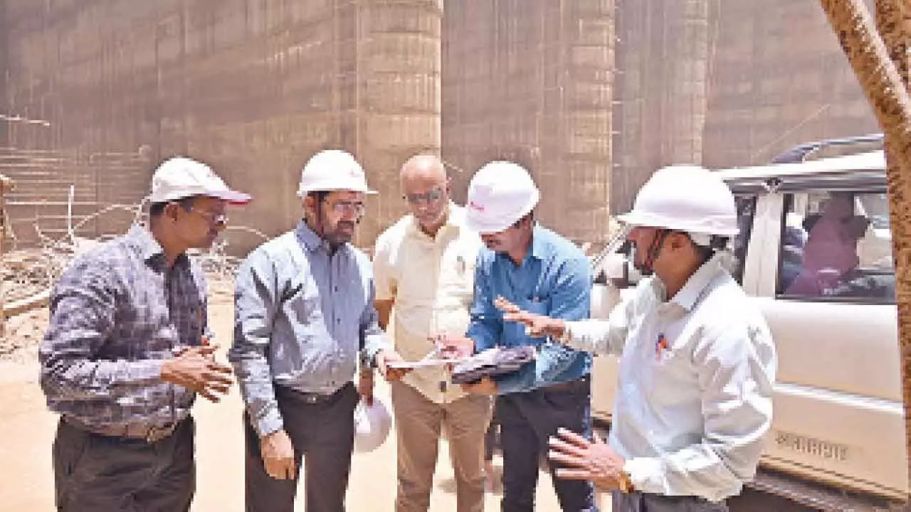 Water Board MD reviews progress of Sunkishala project