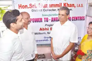 Young volunteer helps bring solar energy to Anganwadi centers