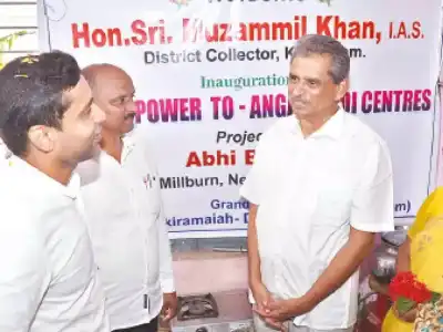 Young volunteer helps bring solar energy to Anganwadi centers