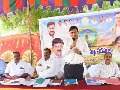 Bhoo Bharati Camps Start to Settle Land Disputes in Villages, Says Collector Santosh