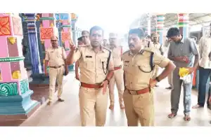 Bhupalapally: Police Officials Review Security for Saraswati Pushkaralu