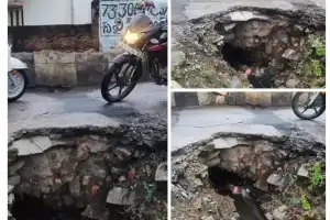 Broken Drain Near Amma Hospital in Gadwal Puts People at Risk, Locals Urge Quick Fix