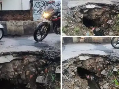 Broken Drain Near Amma Hospital in Gadwal Puts People at Risk, Locals Urge Quick Fix