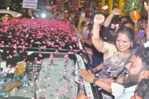 BRS Leaders Silent on Kavitha’s Letter to KCR