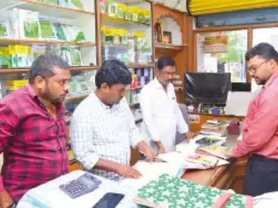 Collector Badavath Santosh checks seed shops