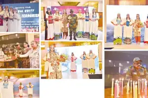 Country Club Holds Peace Walk Against Terrorism and for World Unity