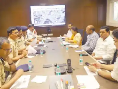 Cyberabad police and HMDA discuss monsoon readiness