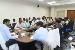 District Collector B.M. Santhosh Speeds Up Housing, Youth, and Paddy Support Programs