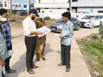 District Official Deepak Tiwari Urges Faster Development Work