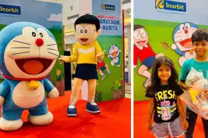 Doraemon Meet and Greet at Inorbit Mall in Cyberabad