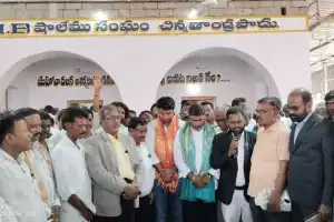 Dr. SA Sampath Kumar Honored at Church’s 30th Anniversary in Chinna Tandrapadu