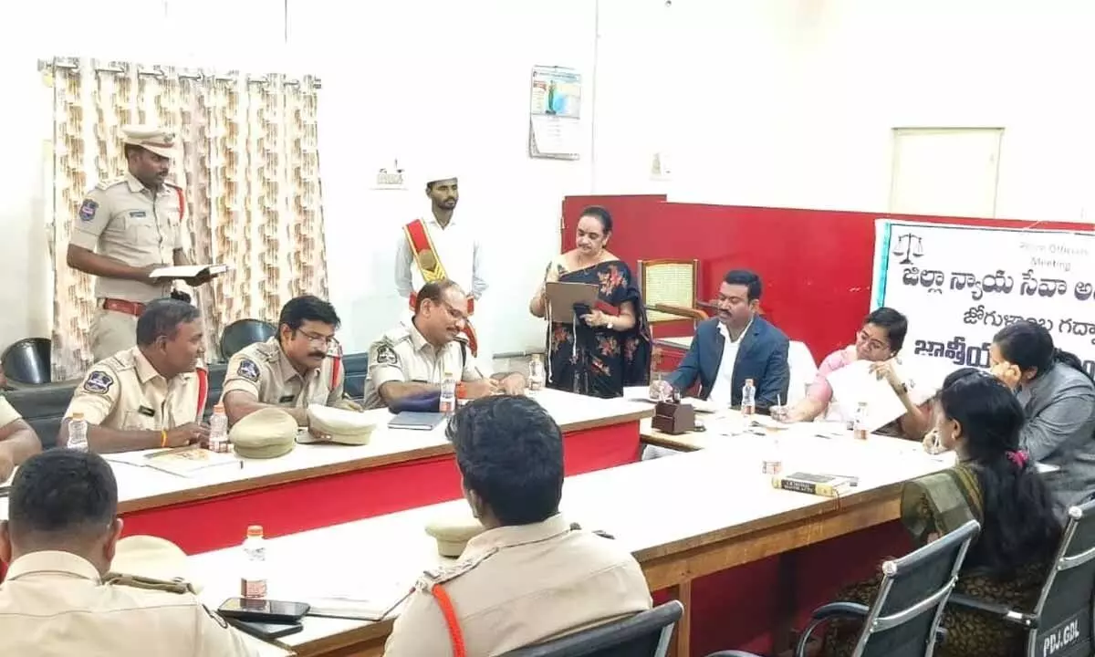 Gadwal Judge Urges More Case Settlements in Next Lok Adalat