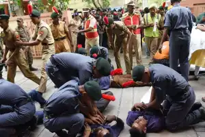 Hyderabad conducts civil defence practice drills