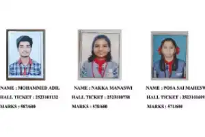 Hyderabad: Sri Triveni School shines in SSC results