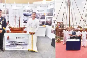 Indian Navy to reveal ancient stitched ship today