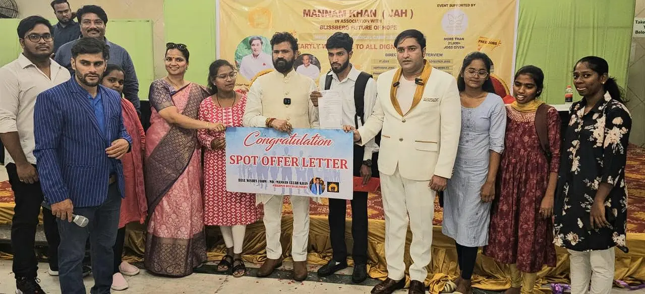 Mega Job Fair in Hyderabad Offers Bright Prospects for Unemployed Youth