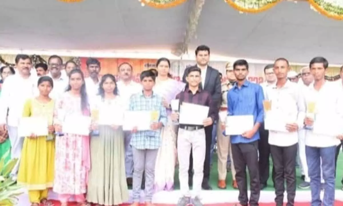 Jogulamba Gadwal Achieves 91.74% SSC Results Under Collector BM Santosh’s Reforms