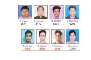 Kakatiya students get top ranks in EAPCET