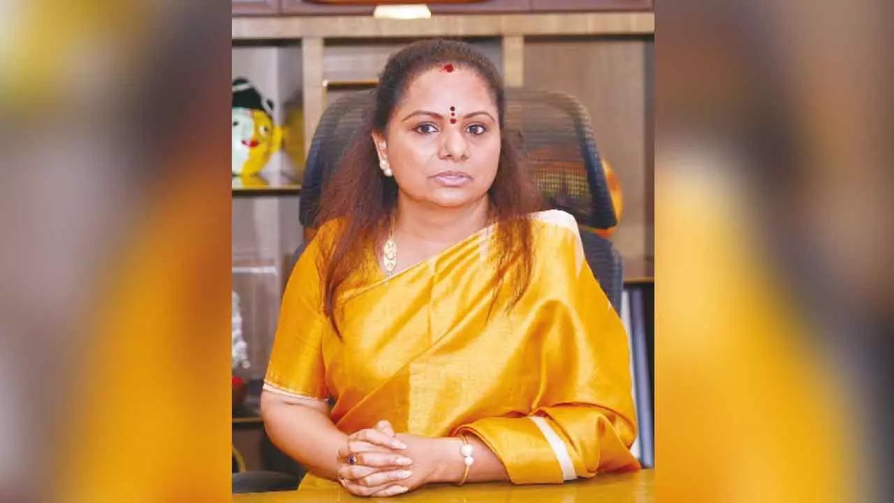 Kavitha claims repeated attempts to merge BRS with BJP