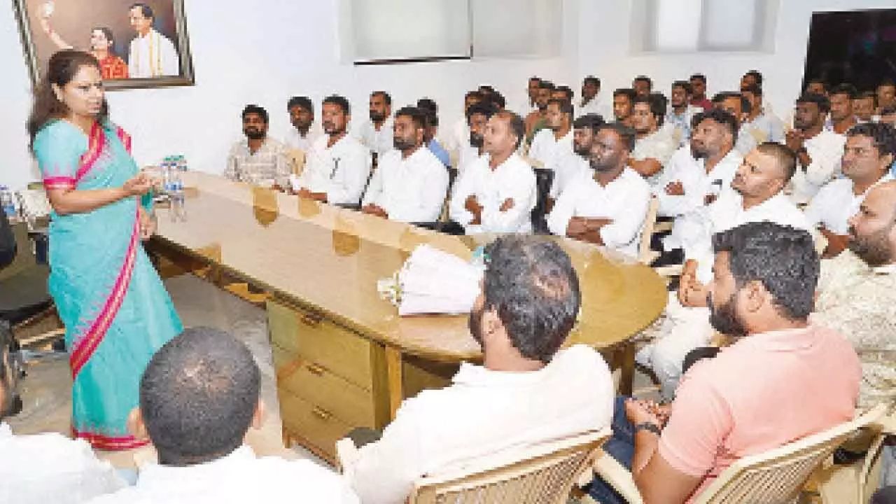 Kavitha launches ‘Singareni Jagruti’ group for coal workers