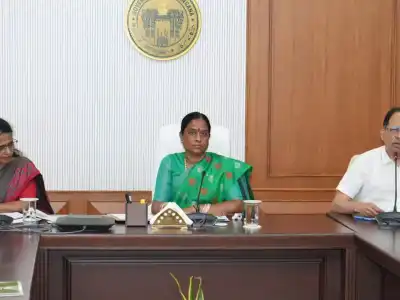 Konda Surekha Checks Forest Fire Safety and Wildlife Protection Plans
