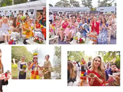Miss World contestants enjoy visit to Shilparamam