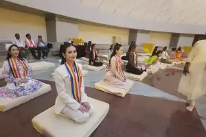 Miss World Contestants Visit Buddhavanam Before Buddha Purnima