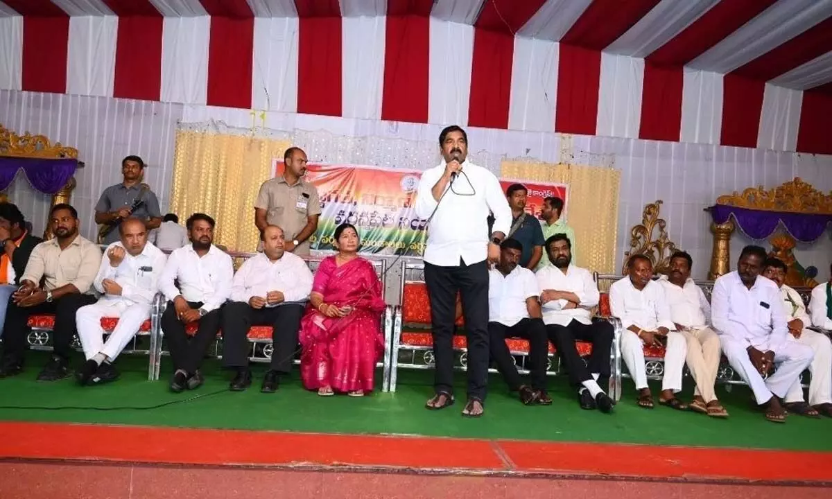 MLA Nagaraju promises to support loyal party workers