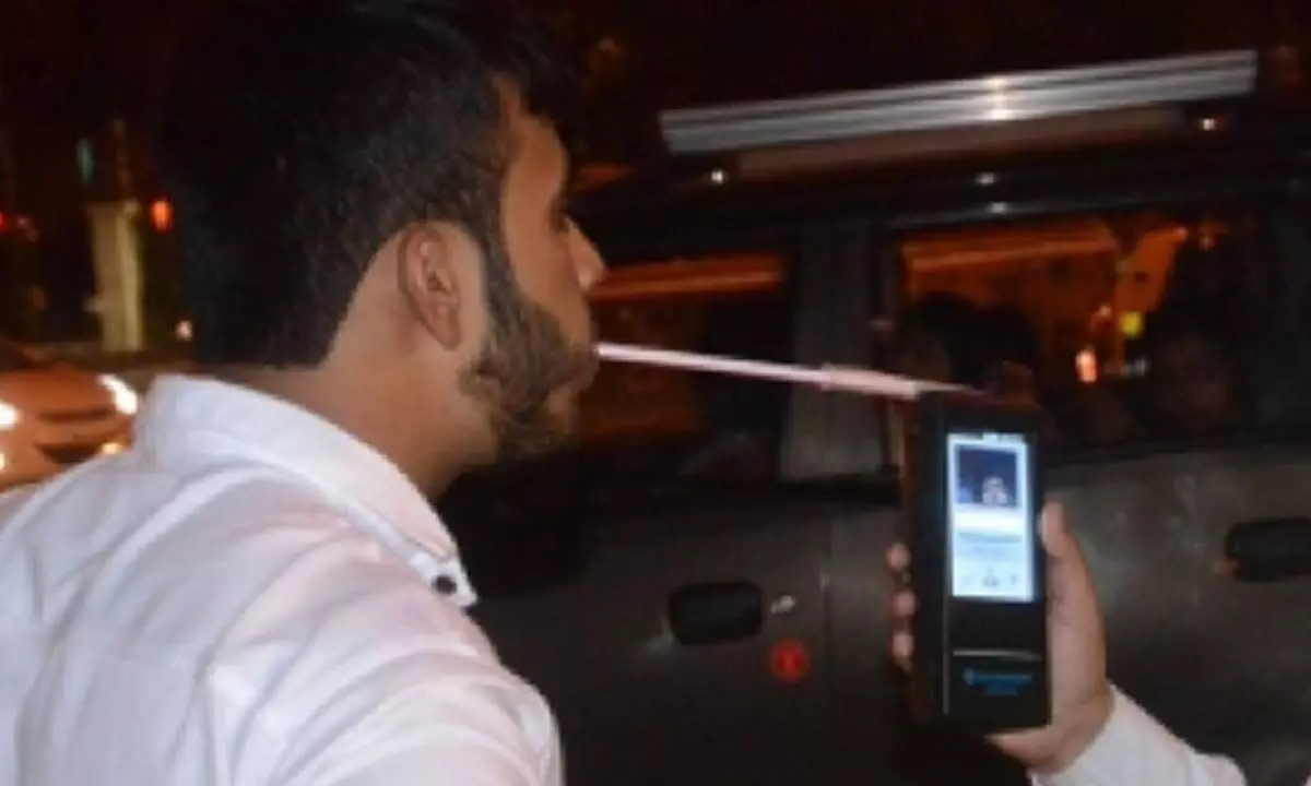 More than 1,400 people caught for drunk driving