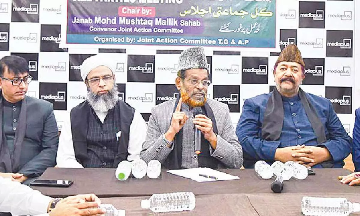 Muslim JAC plans march on May 31 over Waqf issue