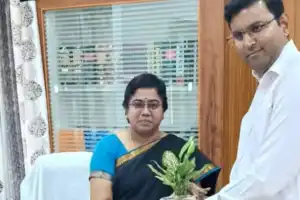 N. Premalatha Takes Over as Principal District Judge in Gadwal, Collector Santhosh Congratulates Her