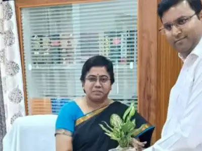 N. Premalatha Takes Over as Principal District Judge in Gadwal, Collector Santhosh Congratulates Her