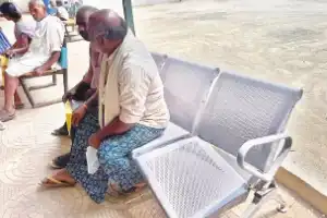 Nagarkurnool: Unsafe chairs put patients at risk in government hospital