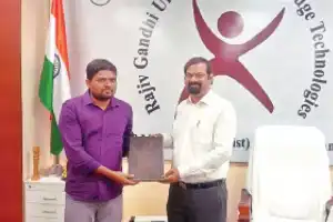 RGUKT teacher earns PhD degree