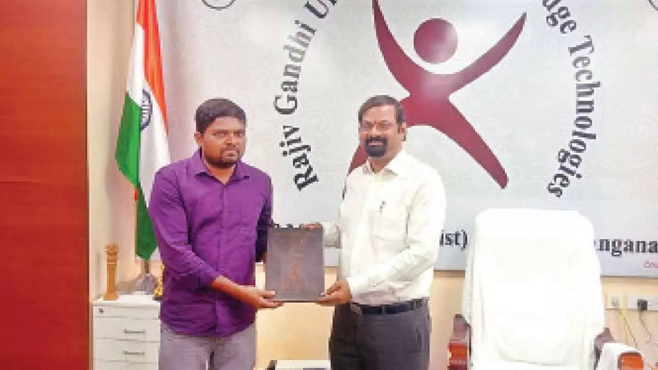 RGUKT teacher earns PhD degree