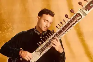 Rishab Rikhiram Sharma Plays Sitar in Hyderabad to Support Mental Health