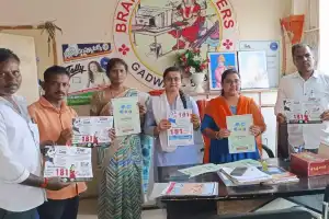Sakhi Center Teaches Women About Legal Rights and Helpline in Jogulamba Gadwal