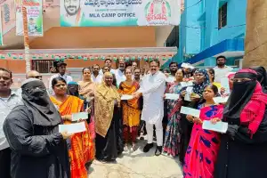Secunderabad MLA Ganesh hands out marriage assistance cheques