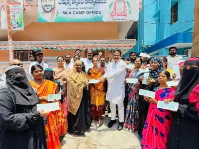 Secunderabad MLA Ganesh hands out marriage assistance cheques
