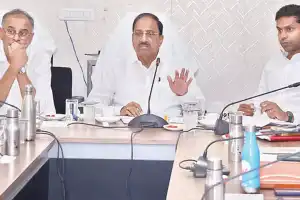 Tummala checks progress on major city projects