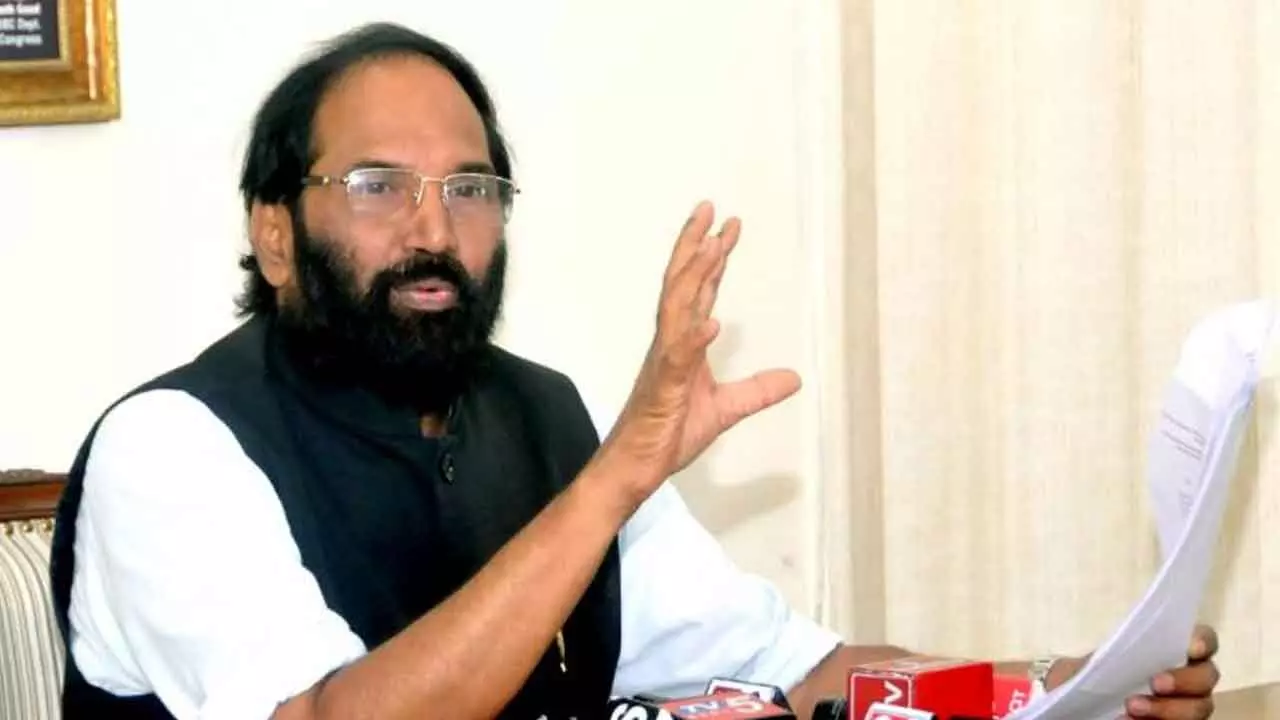 Uttam promises fair share of Krishna river water for Telangana