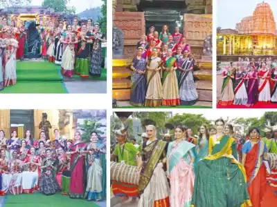 World beauty queens visit Warangal