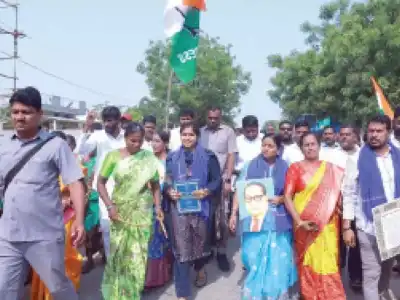 Yashaswini asks people to defend the Constitution