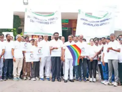 Apex Bank hosts walkathon for International Year of Cooperatives