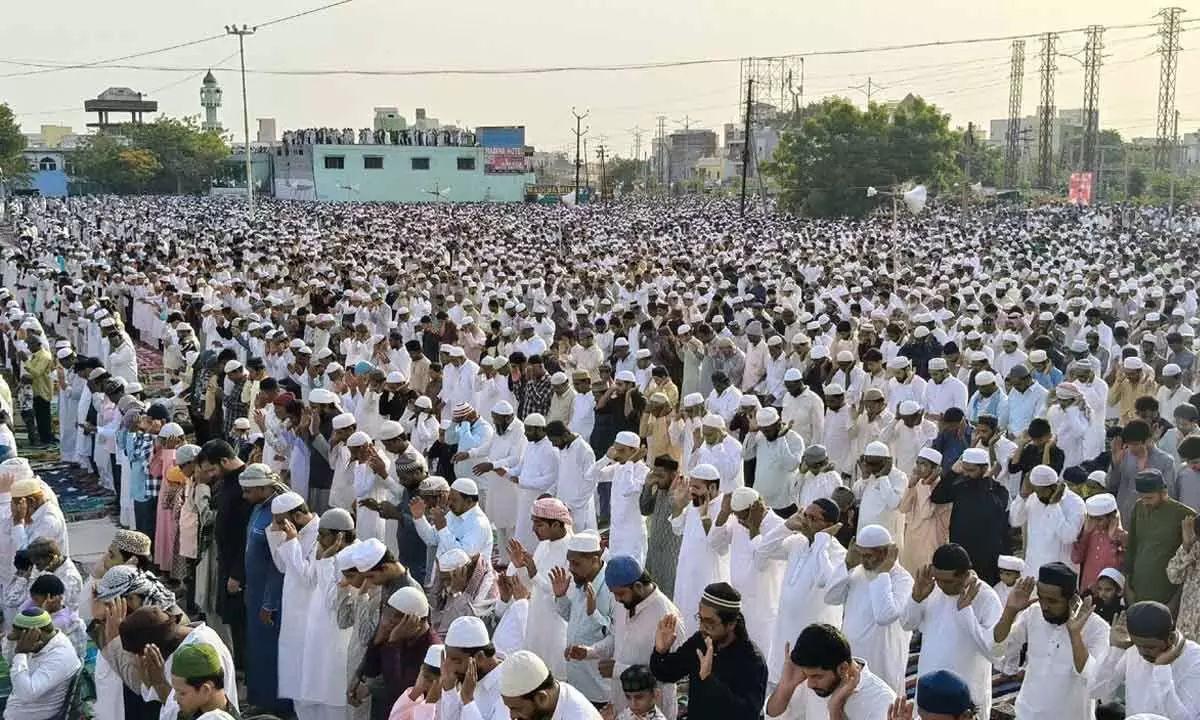 Bakrid celebrated joyfully