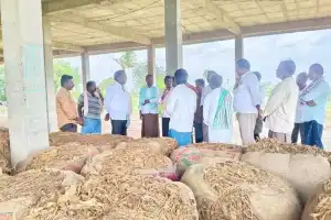 BRS Leader Basu Hanumanthu Naidu Steps in to Help Tobacco Farmers in Gadwal, Threatens Protest Over Delayed Buying